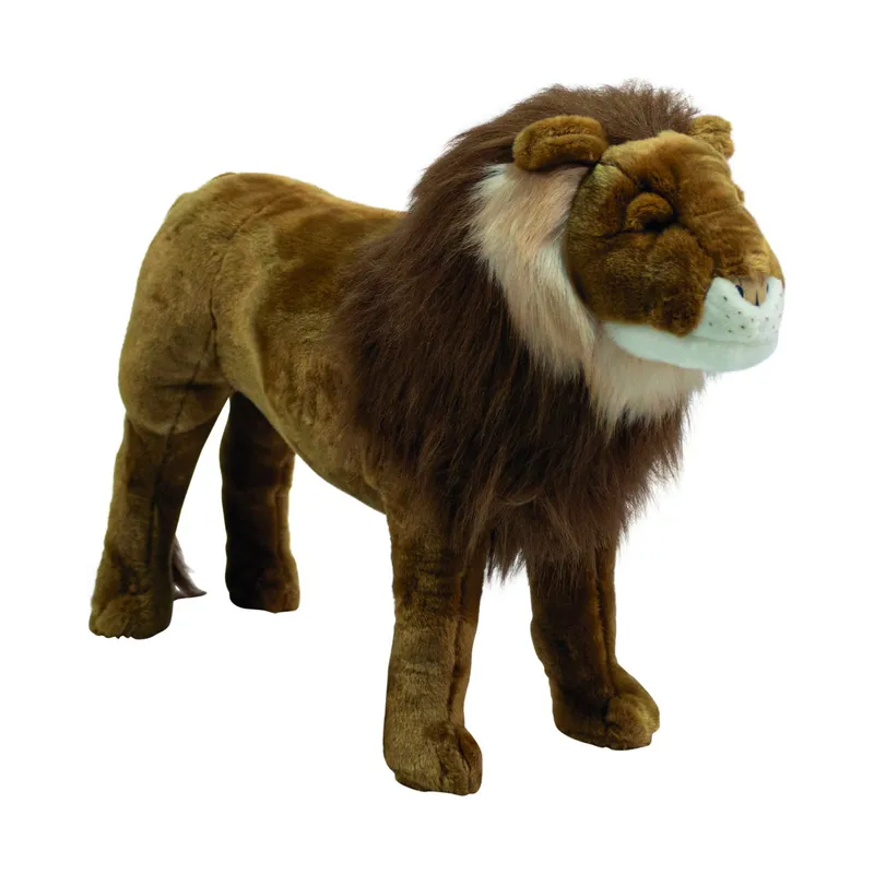 Wild & Soft Plüsch Löwe - Stehend - 62 cm - Braun