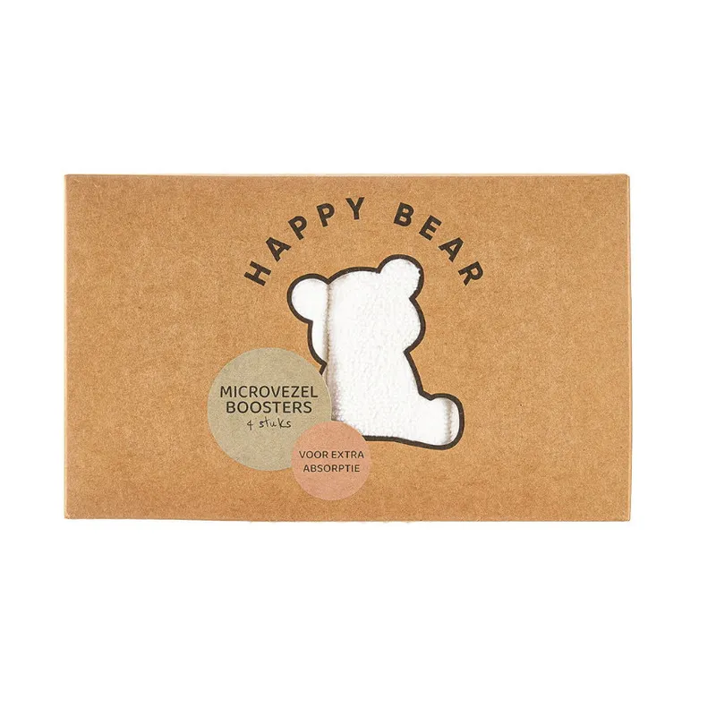 HappyBear Mikrofaser-Booster-Set 4 Stück