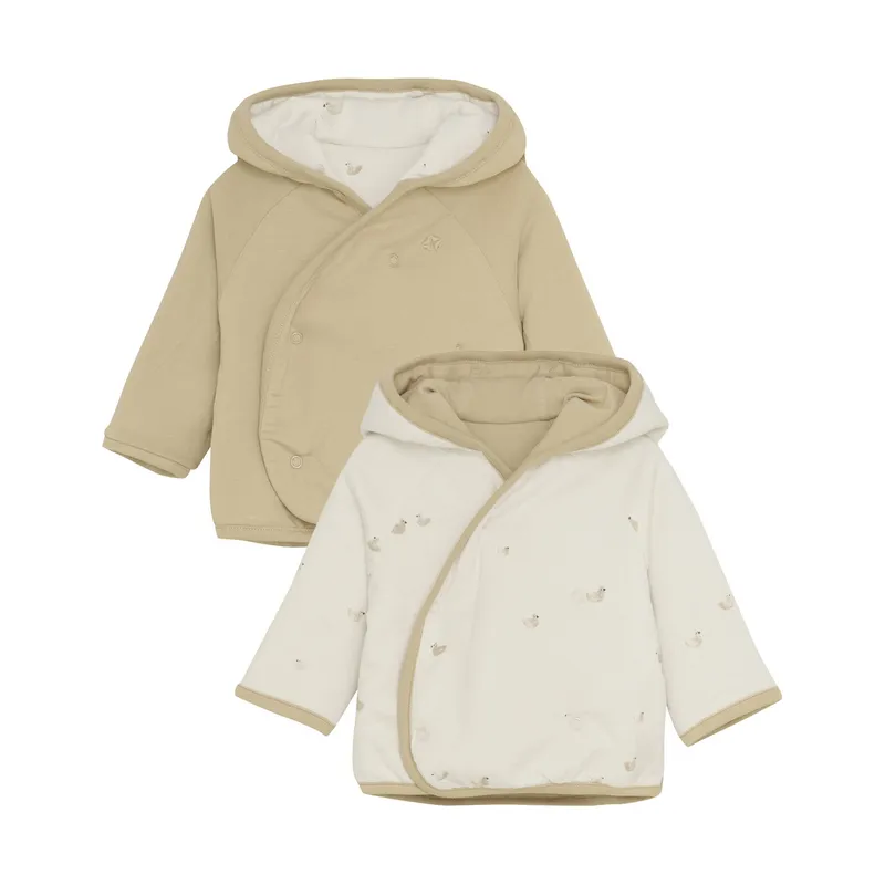 Noppies Nuru Jacke - Animals - Größe 74 - Offwhite