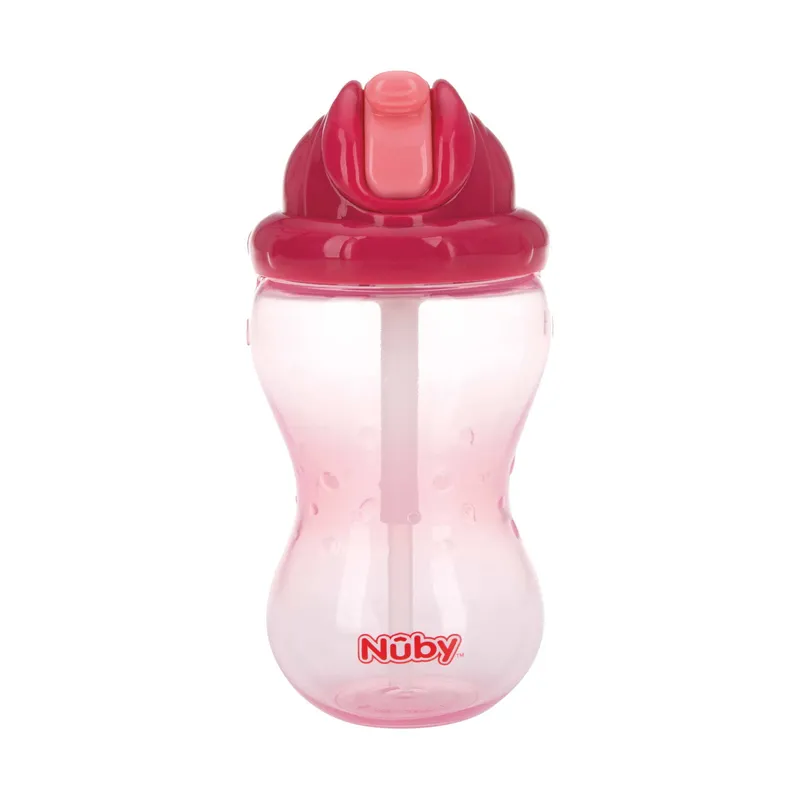 Nuby Flip-It Trinkbecher - 360 ml - Rosa