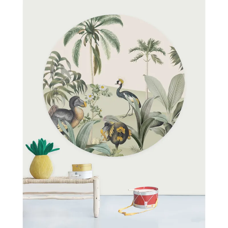 Creative Lab Amsterdam Dodo Oasis Tapete Rund 142,5 cm