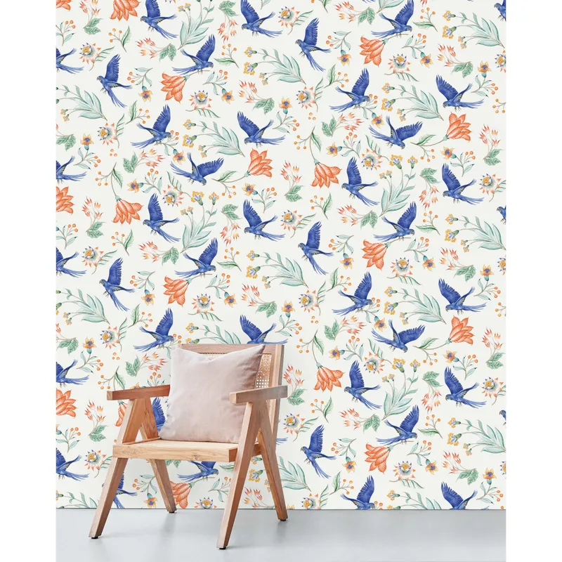 Creative Lab Amsterdam Paisley Parrot Tapete 200 x 280 cm