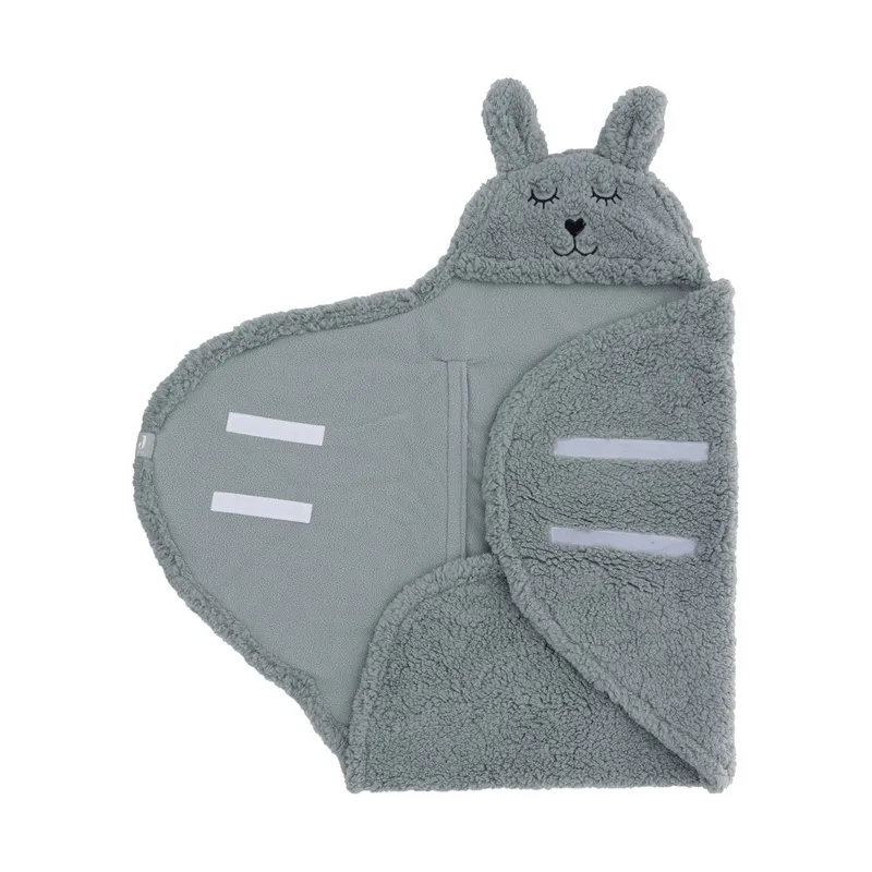 Jollein Bunny Einschlagdecke - Sea Green