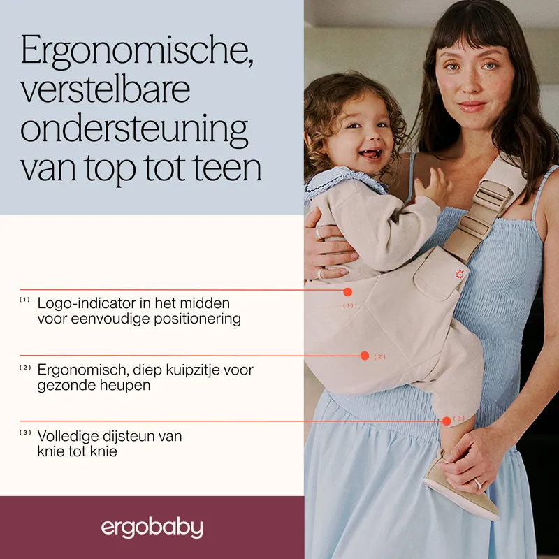 Ergobaby Upsie Hüfttrage - Natural Beige