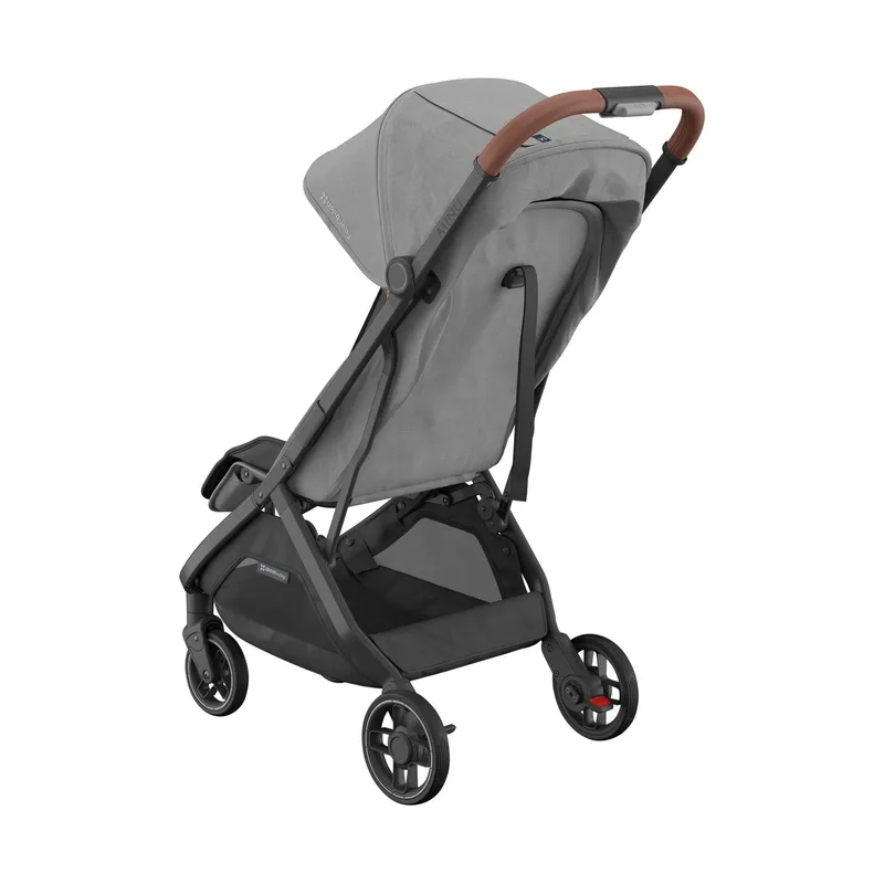 UPPAbaby Buggy - MINU V3 - Greyson Carbon Rahmen Mit Braun Leder