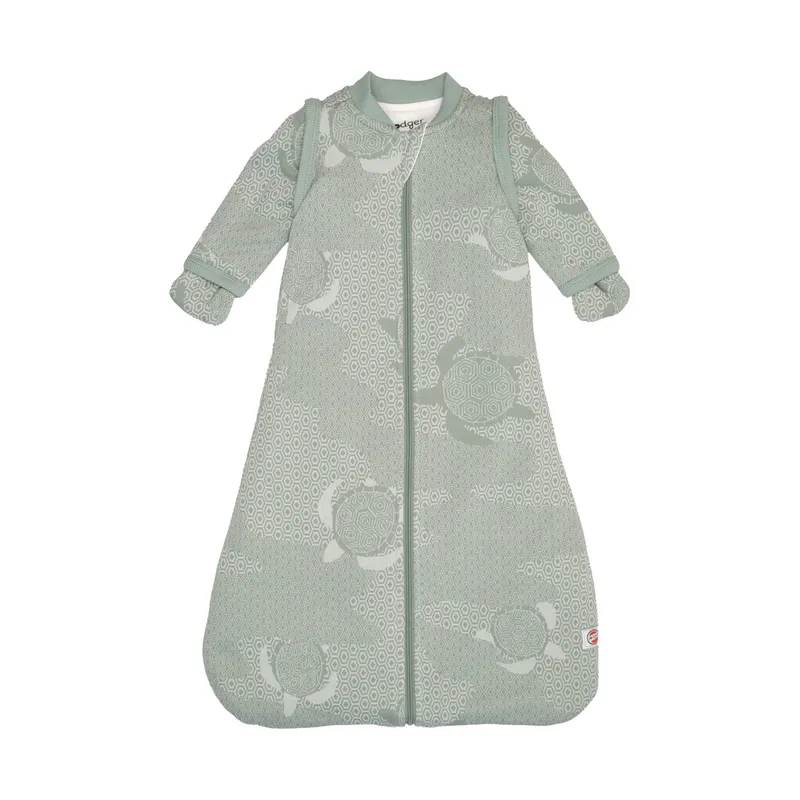 Lodger Schlafsack Hopper mit abnehmbaren Ärmeln – Größe 86/98 – Matcha Silk