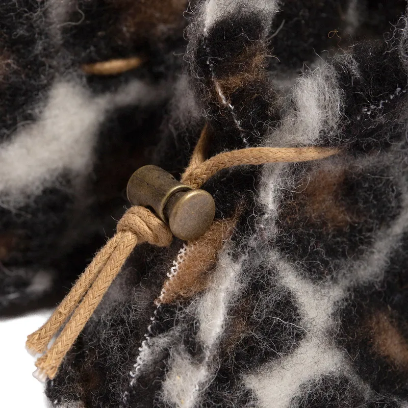 Alwero Emo Babyhausschuhe - 0-6 Monate - Leopard