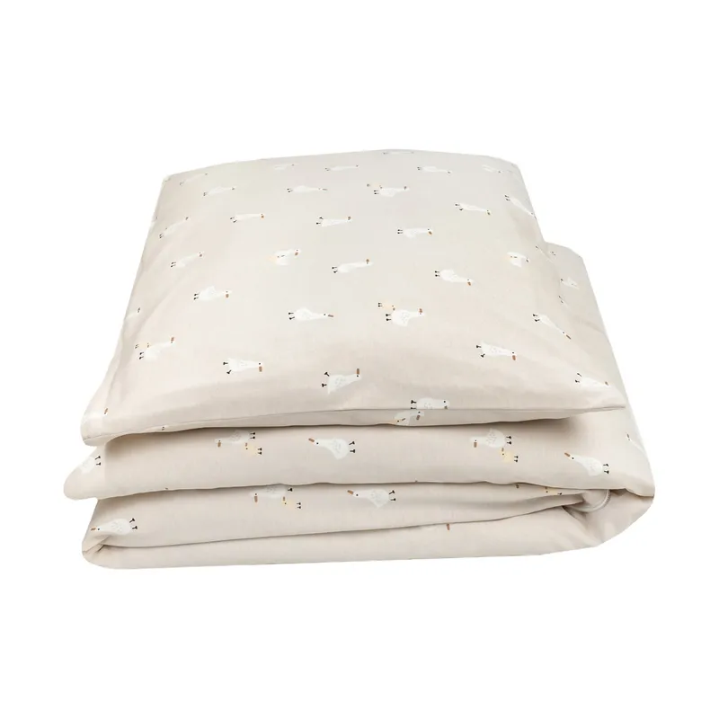 Julius Zöllner Bettwäsche-Set – Little Goose – 80x80 cm + 35x40 cm