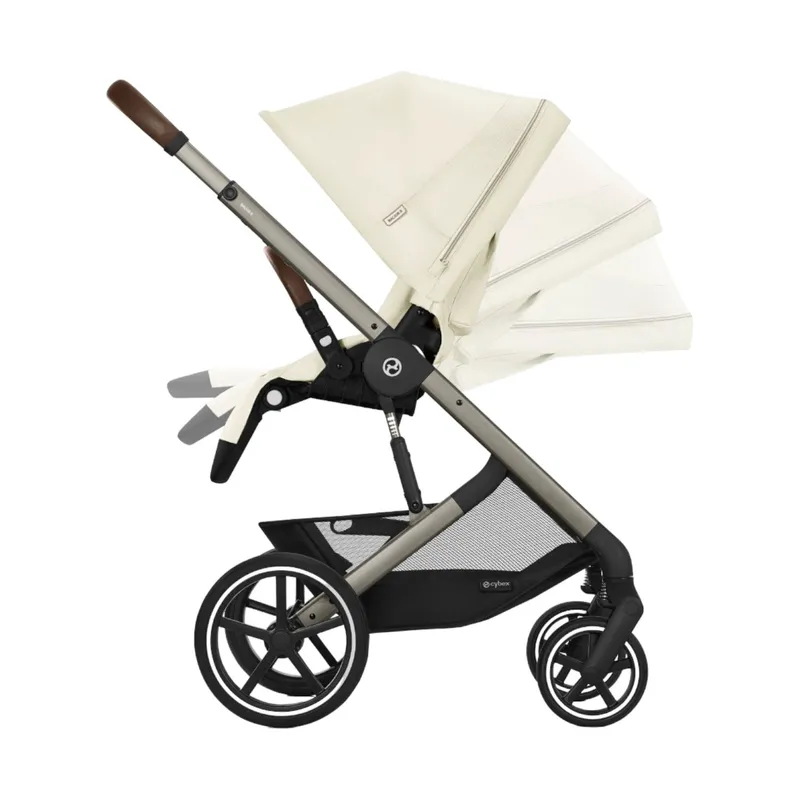 Cybex Balios S Lux-3 Kinderwagen - Seashell Beige/Light Beige