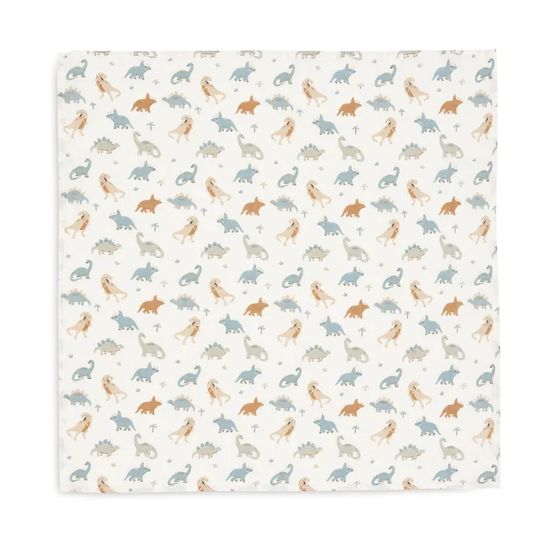 Jollein Roarsome Small Multituch - 3 Pack - 70 x 70 cm - Hydrophil