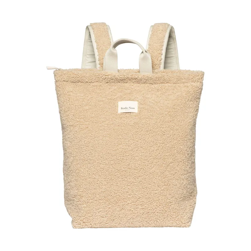 Studio Noos Adult Teddy Rucksack Ecru