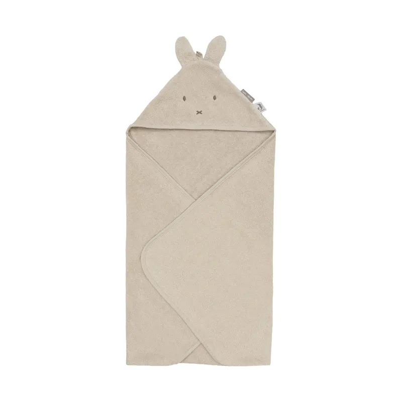 Jollein Badecape - Miffy - Frottee - 75x75 cm - Warm Sand