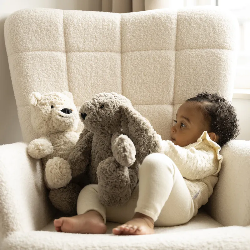 Baby’s Only Kuschelhase Bibi mit Schlaftrainer - Taupe