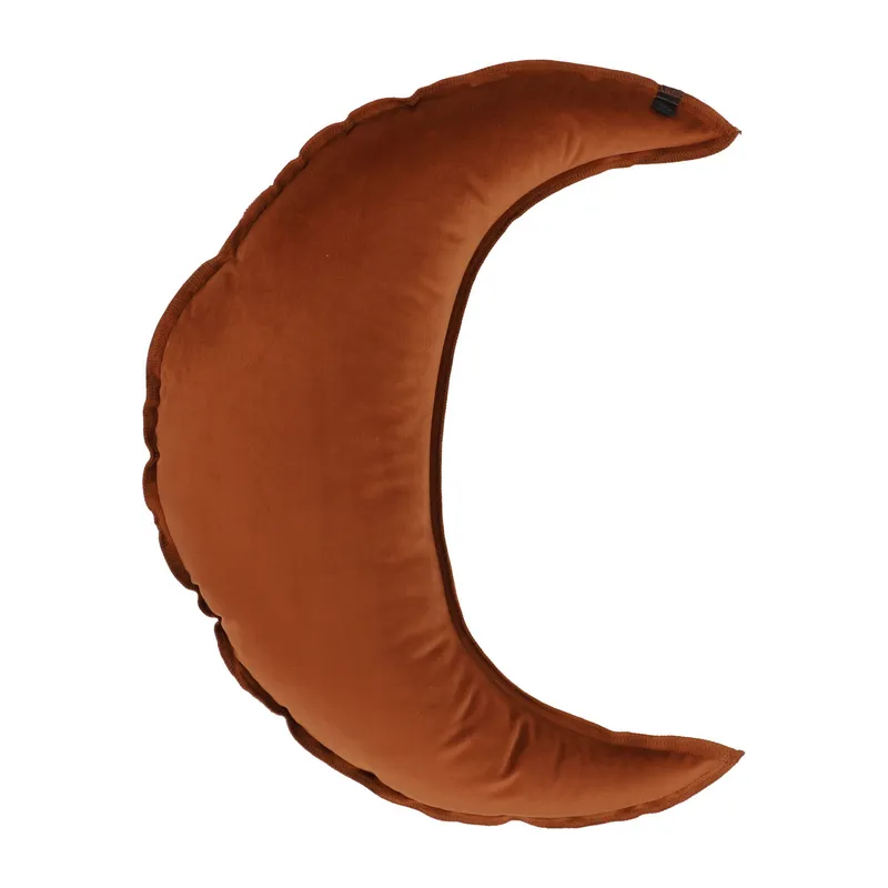 Overseas Moon Velours Kissen - Copper