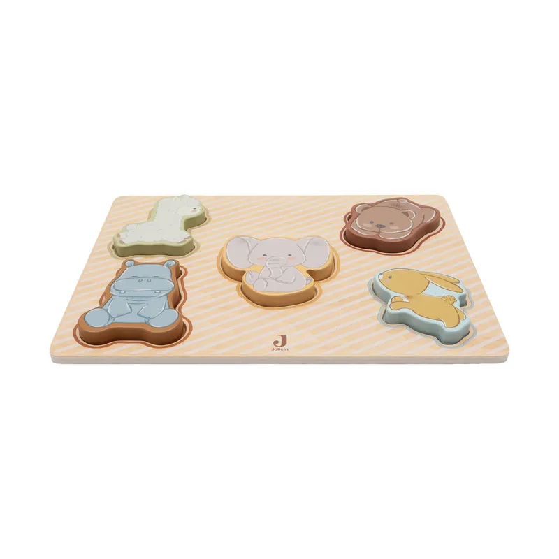 Jollein Jollies Holz Formenpuzzle