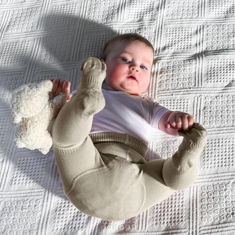 KipKep Strumpfhose - Stay-on-Tights - Newborn- Cookie