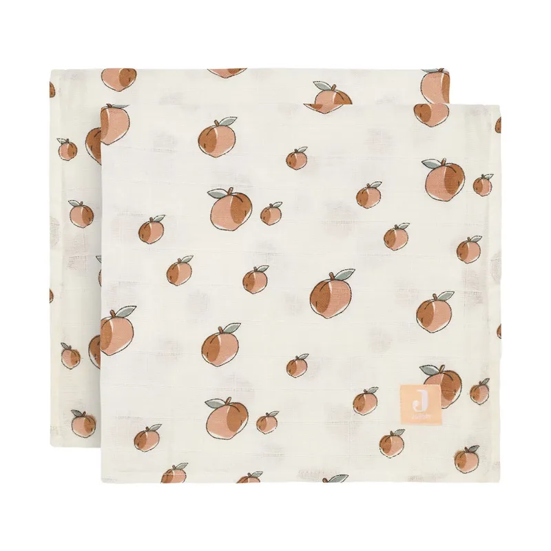 Jollein Peach Multituch Hydrophil Large 2 Stück