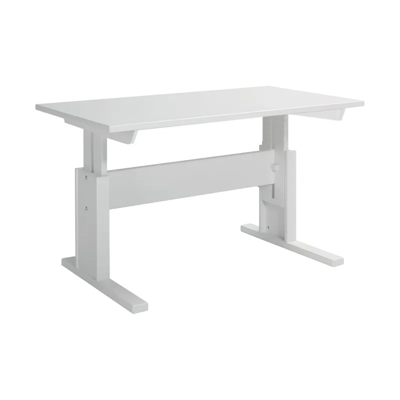 LIFETIME Kidsrooms Schreibtisch klein, einstellbar, Whitewash