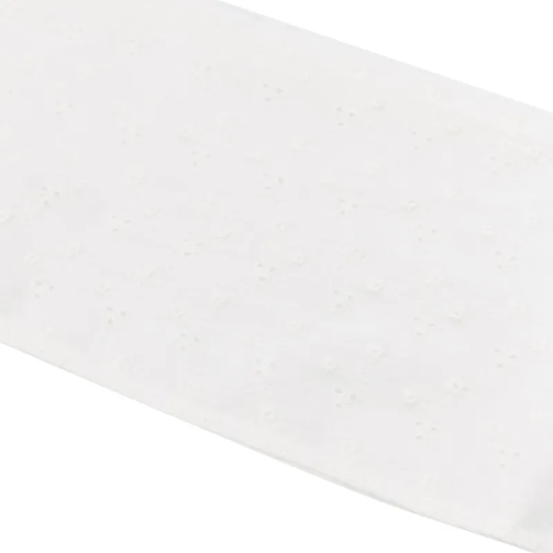 Bamboom Babylaken für Wiege 100×75 + Kissenbezug - Bianco