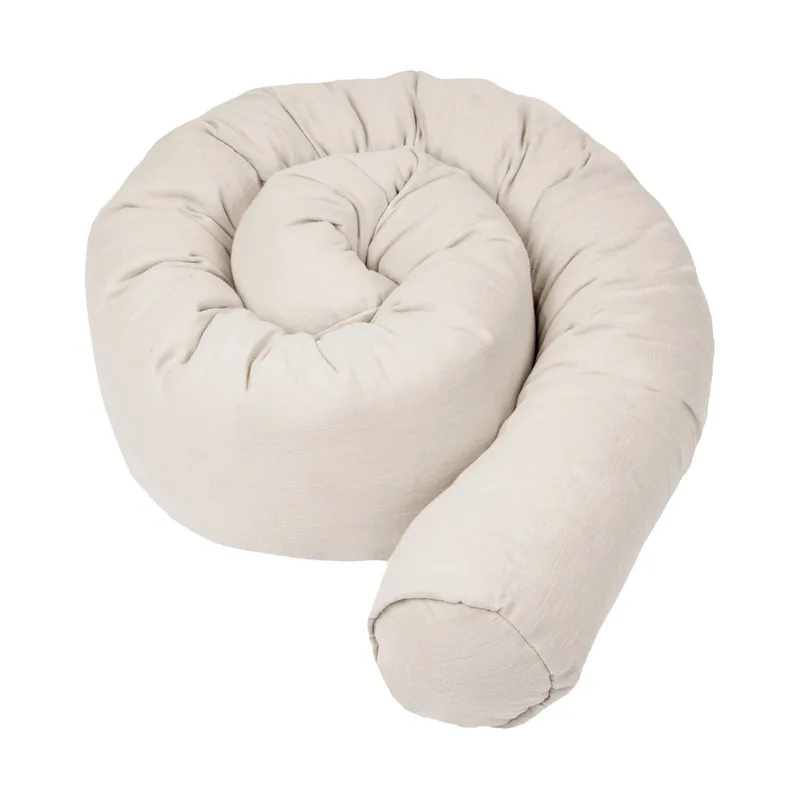 Julius Zöllner Muslin Bettumrandung - Sand - 180 cm