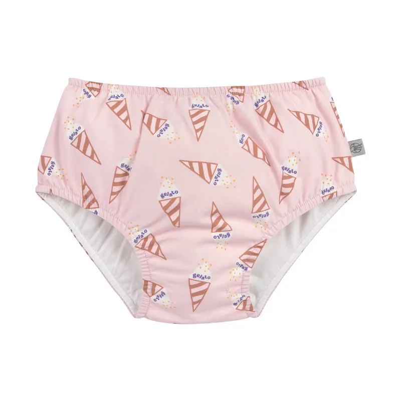 Lässig Schwimmwindel - Ice Cream - Größe 62/68 - Pale Pink