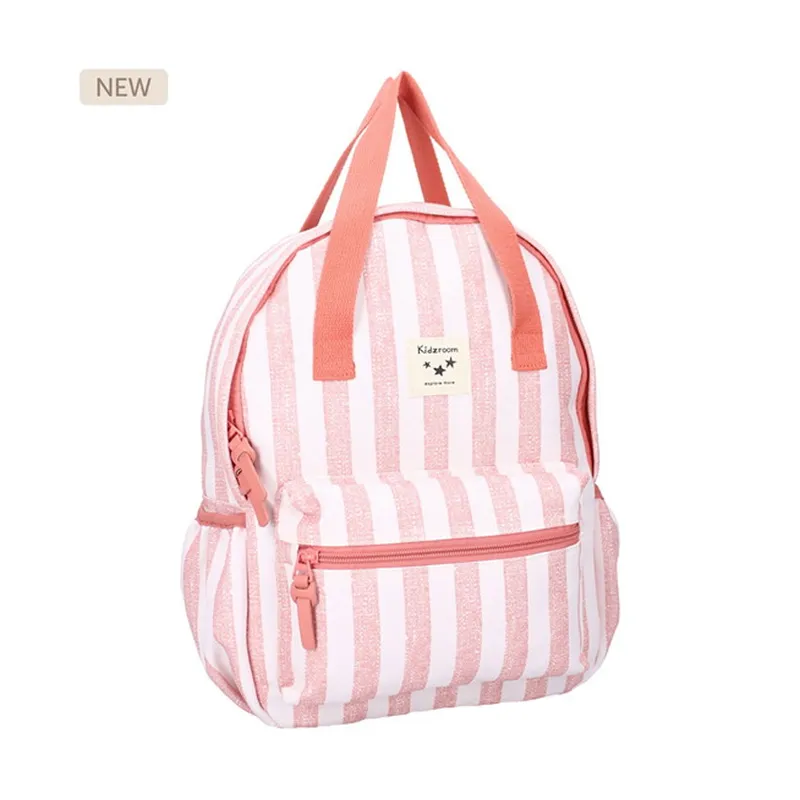 Kidzroom Rucksack – Lille Stripe Frenzy – Pink