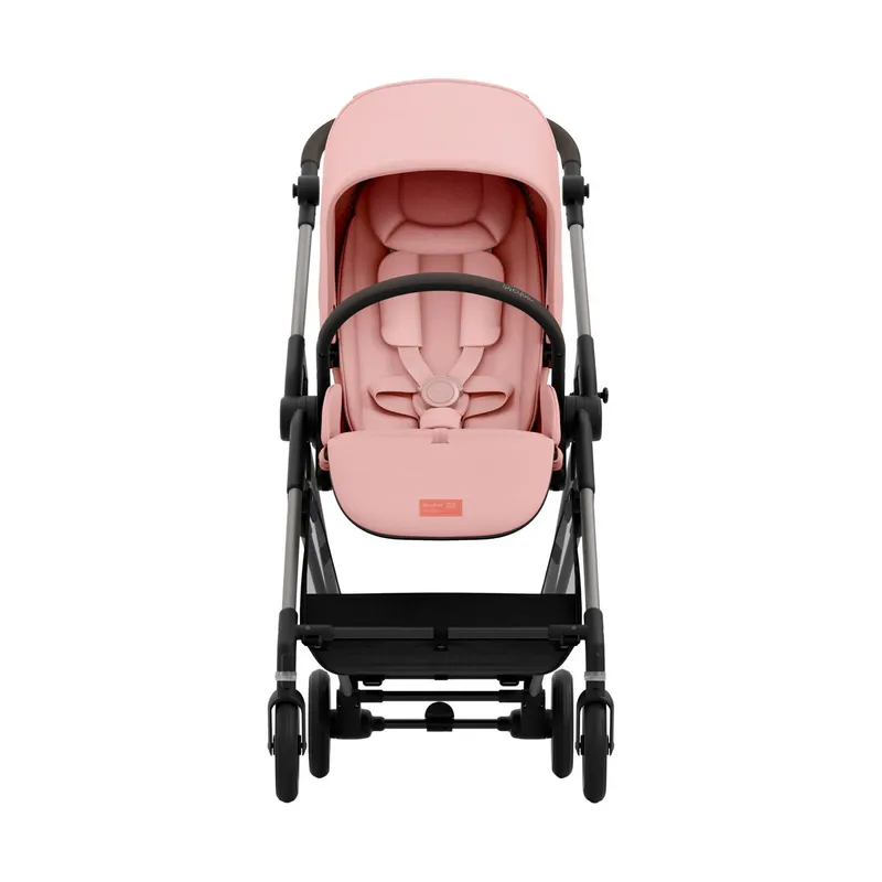 Cybex Melio Kinderwagen - Taupe - Candy Pink