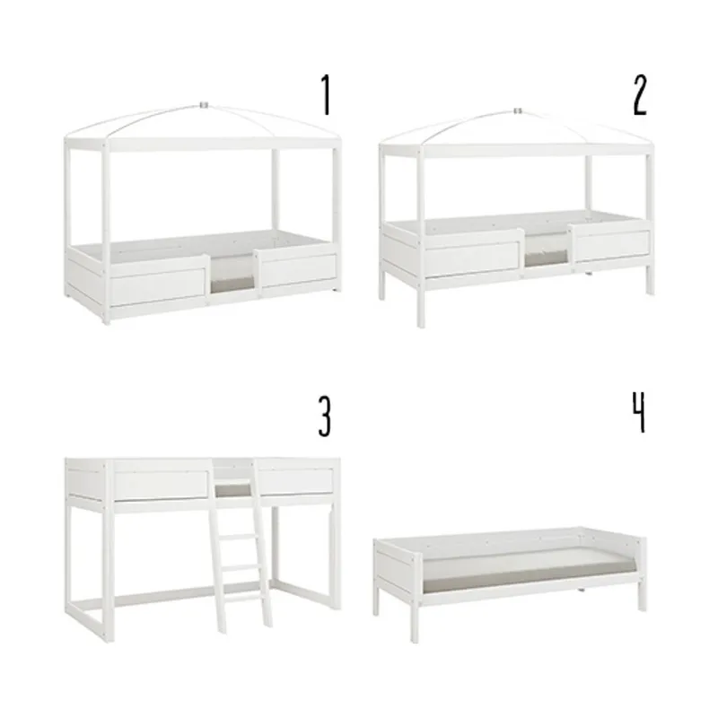 LIFETIME Kidsrooms 4 in 1 Bettkombination Luxe