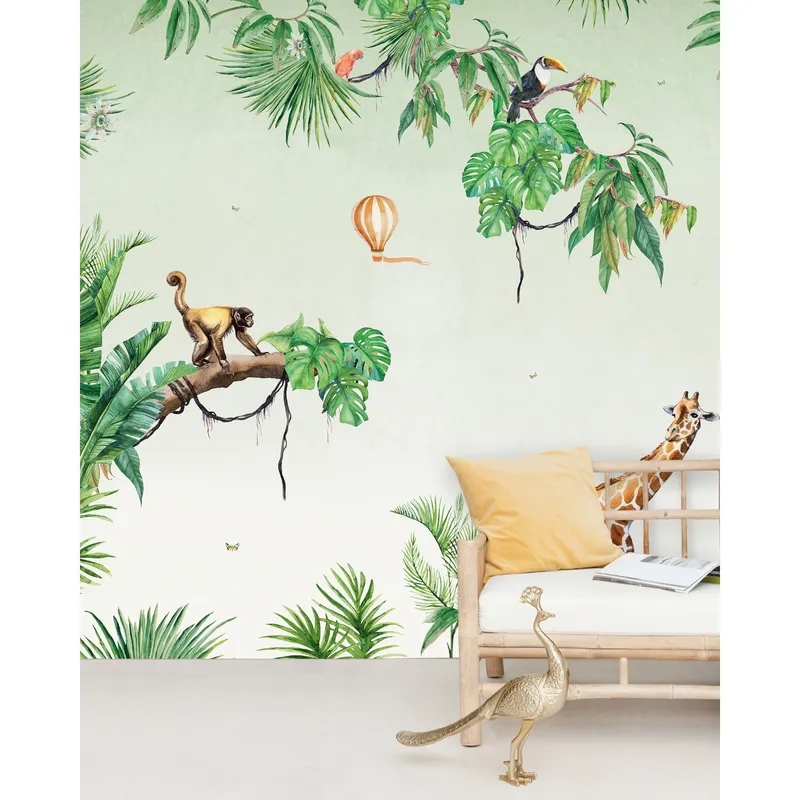 Creative Lab Amsterdam Monkey Jungle Tapete 200 x 280 cm