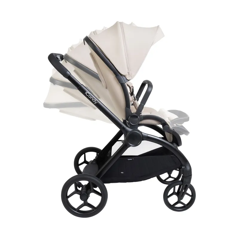 ICandy Core 2 Kinderwagen 3-in-1 - Complete Travel Bundle - Sandstone