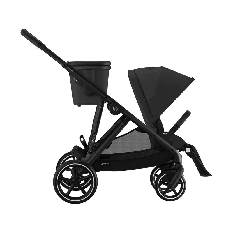Cybex Gazelle S Kinderwagen Black - Moon Black 