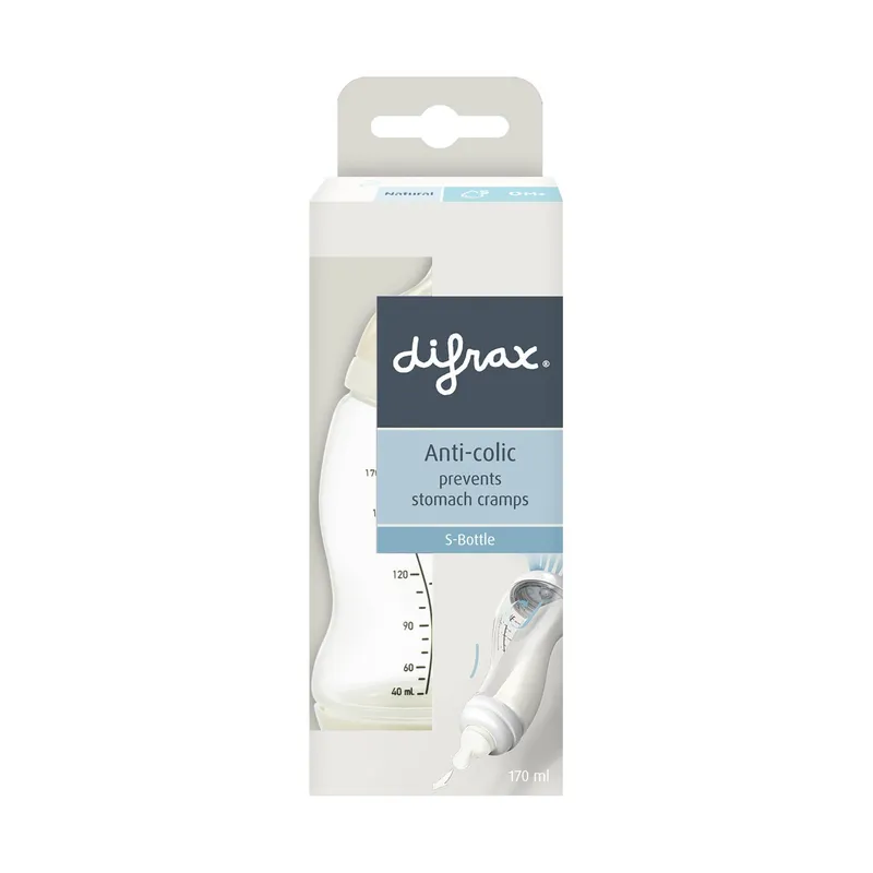 Difrax S-Flasche Natur 170 ml - Ivory