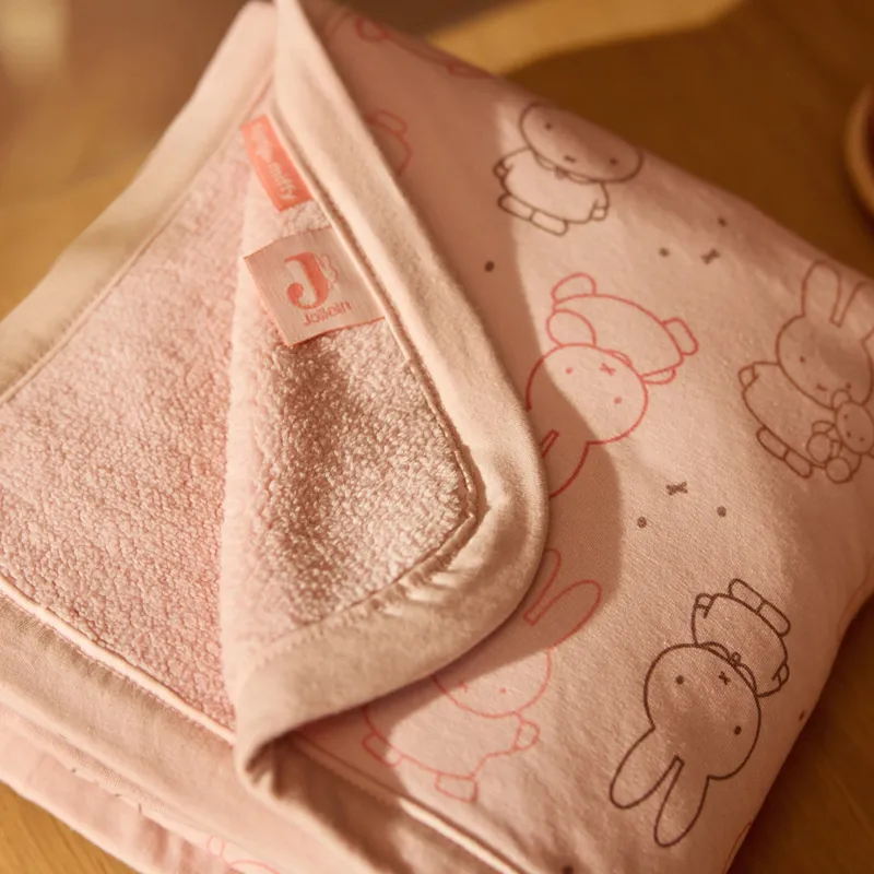 Jollein Miffy Moments Babydecke - 75 x 100 cm - Silk Rose