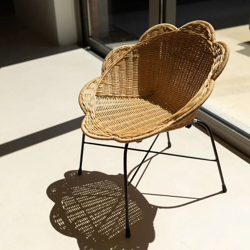 Childhome Flower Kinderstuhl– Rattan