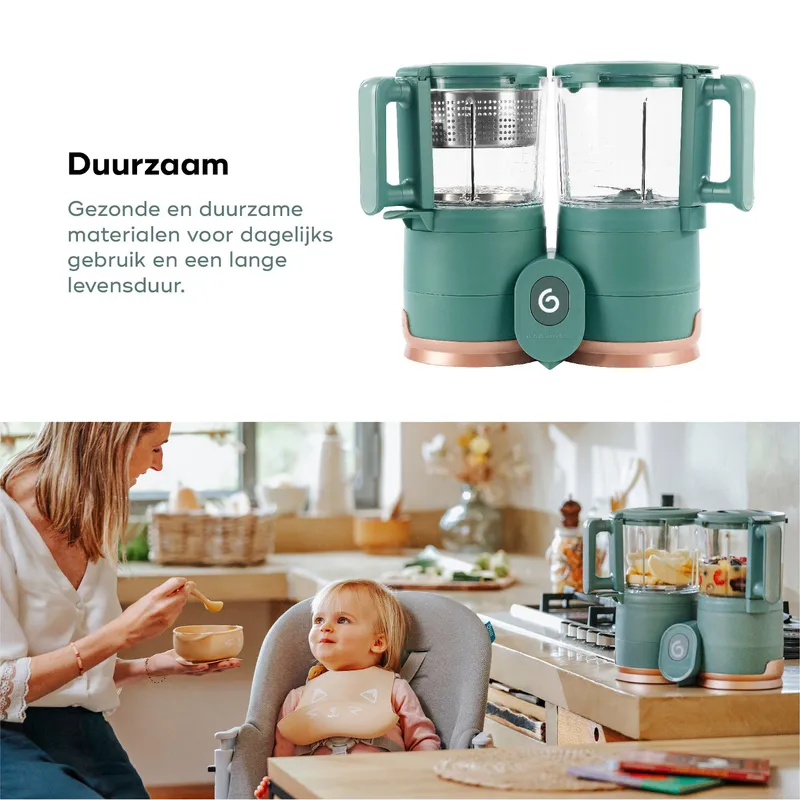 Babymoov Nutribaby Glas - Forest Green