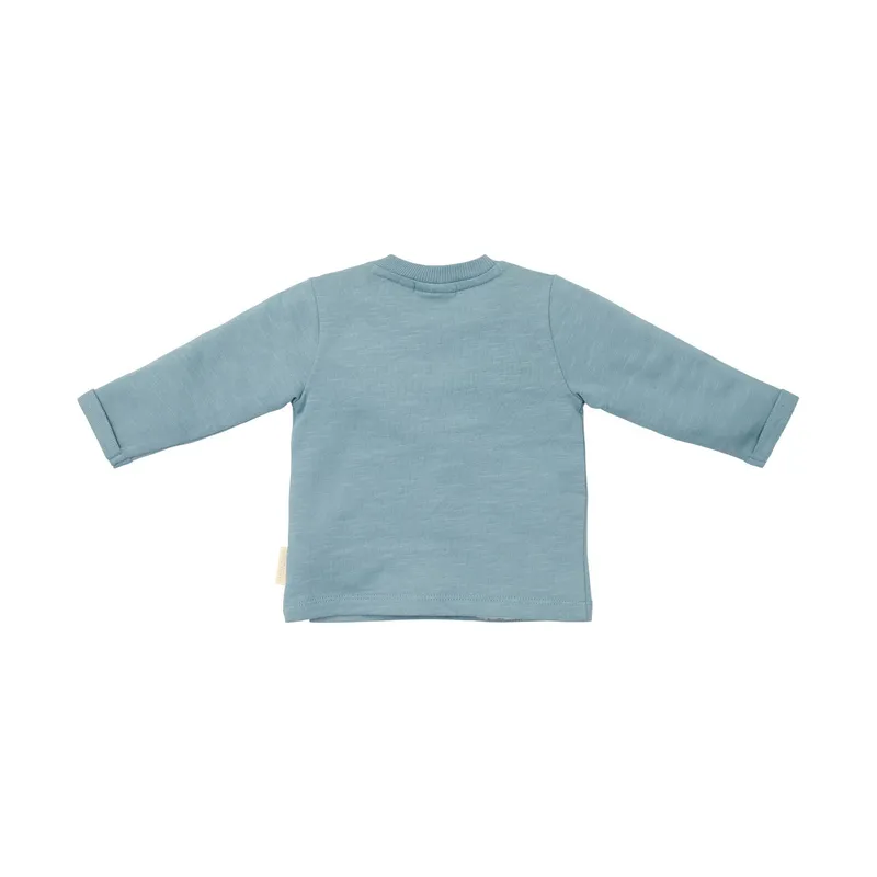 Little Dutch T-shirt Langarm - Größe 68 - Stone Blue