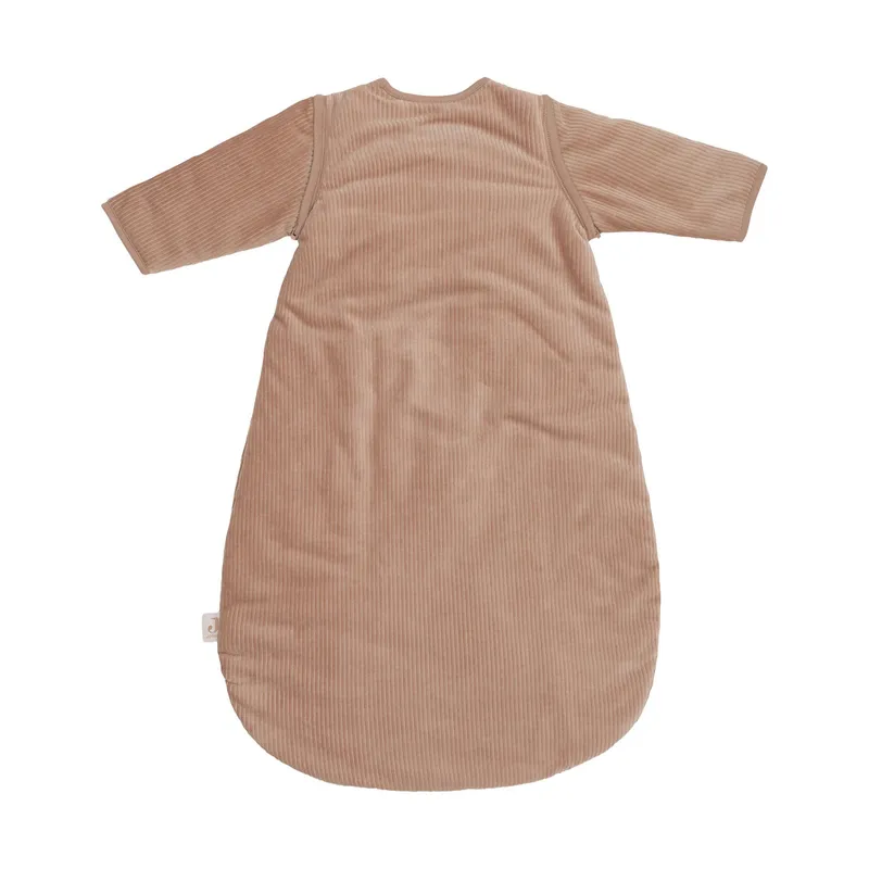Jollein Schlafsack mit abnehmbaren Ärmeln – Rippstrick – 110 cm – Light Terra