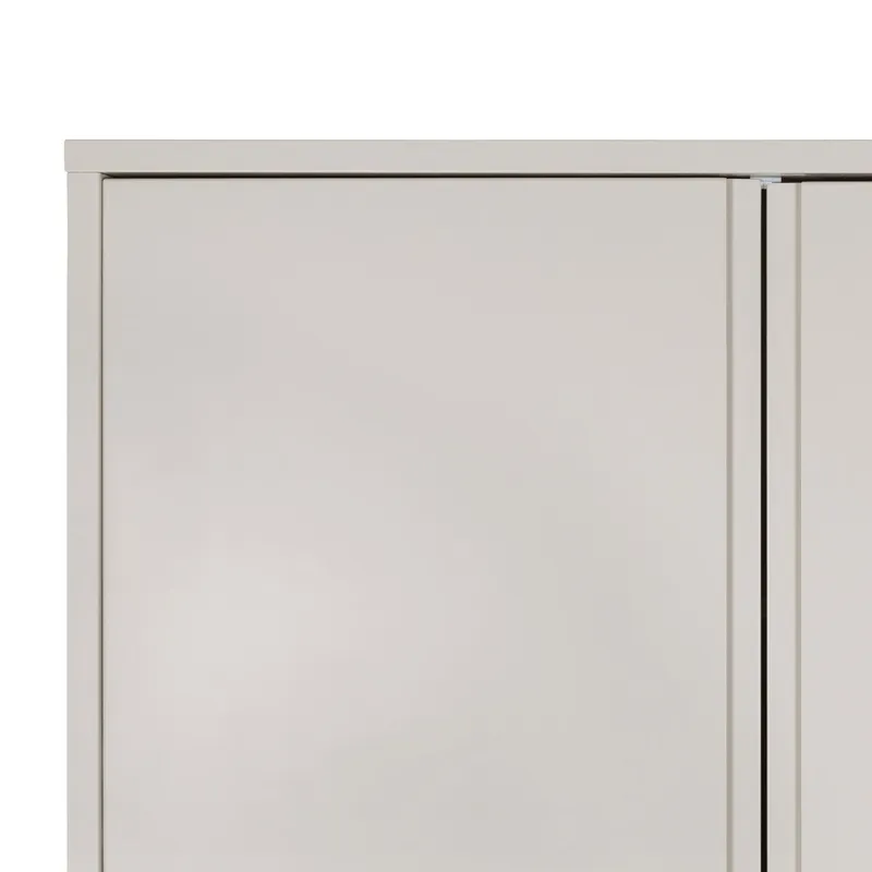 Europe Baby Sterre Kleiderschrank 2-Türig - Oatmeal / Schwarz