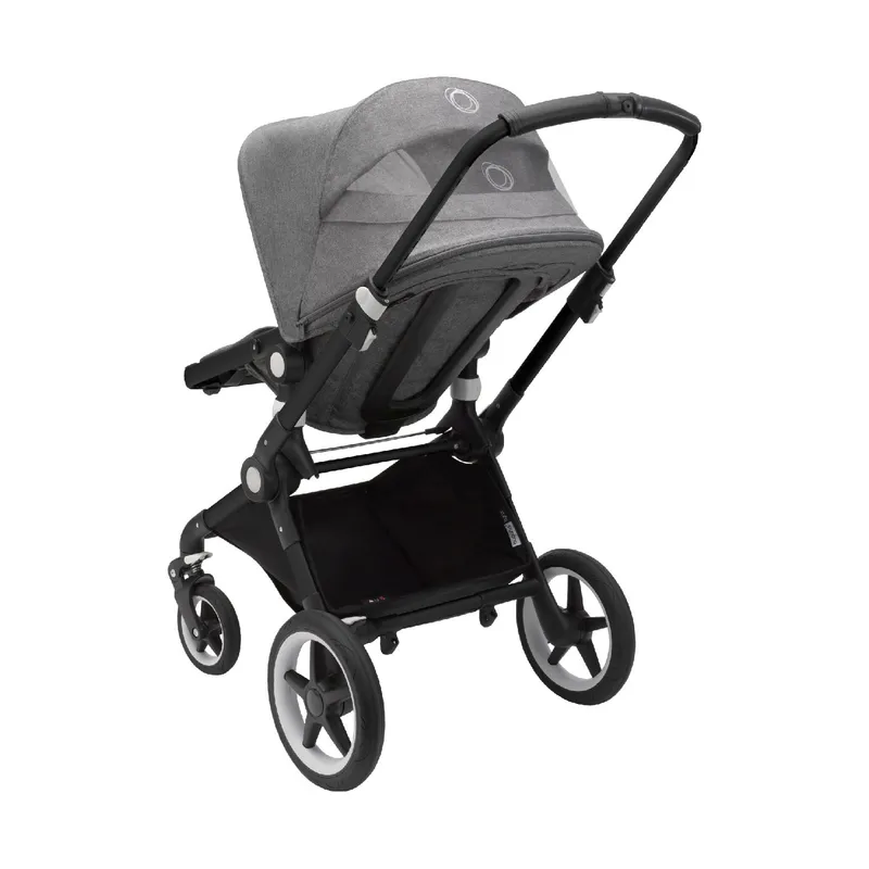 Bugaboo Lynx Kinderwagen 2-in-1 Black / Grey Melange