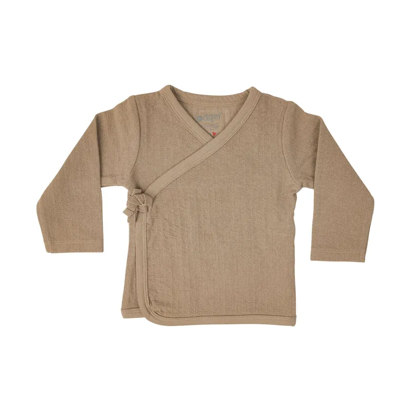 Lodger Folklore Wickelshirt- Gr. 56 - Solid Beige