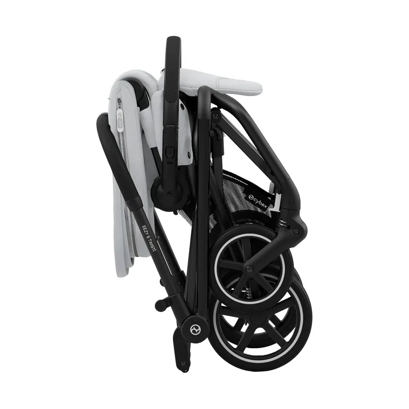 Cybex Eezy S Twist+ 2 Buggy - Black - Fog Grey / Light Grey