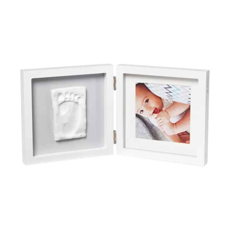 Baby Art Gipsabdruck Bilderrahmen Grey
