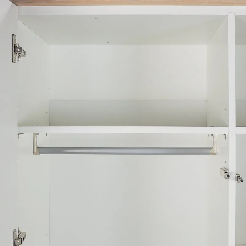 Kidsmill Intense II Kleiderschrank - 2-Türen - Mattweiß / Eiche