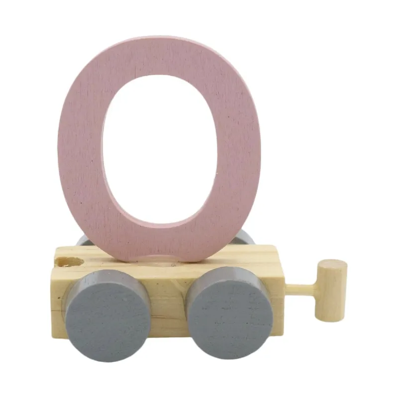 Charl's Toys Buchstabe Zug O Rose