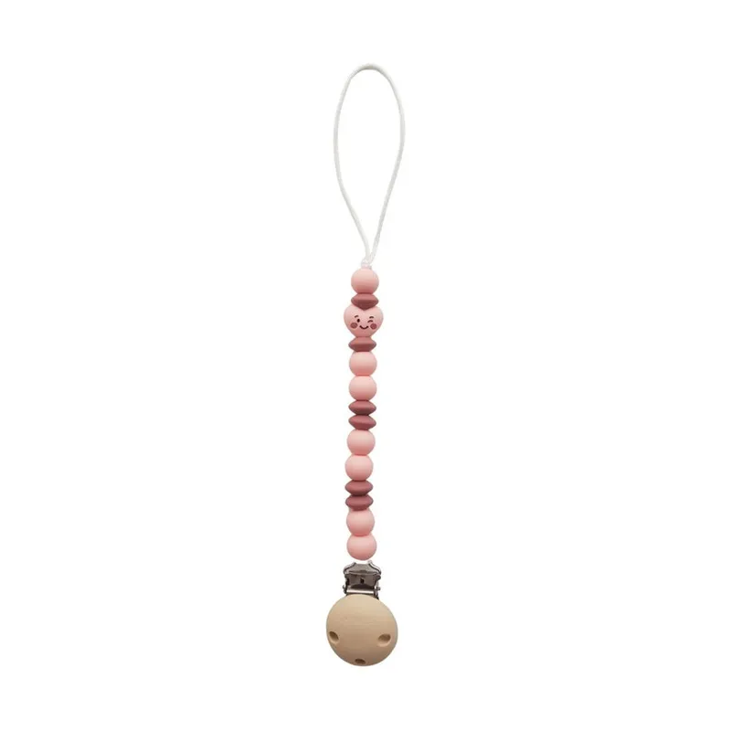 Chewies & More Schnullerkette - Chewie Clip Sweet Heart - Pink