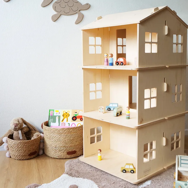 KidsDepot Schildkröte Jonathan Set von 2 - Wanddekoration - Camel