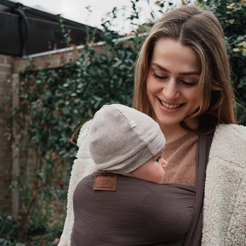 ByKay Woven Wrap Deluxe Muslin - Dusty Brown - Größe 6