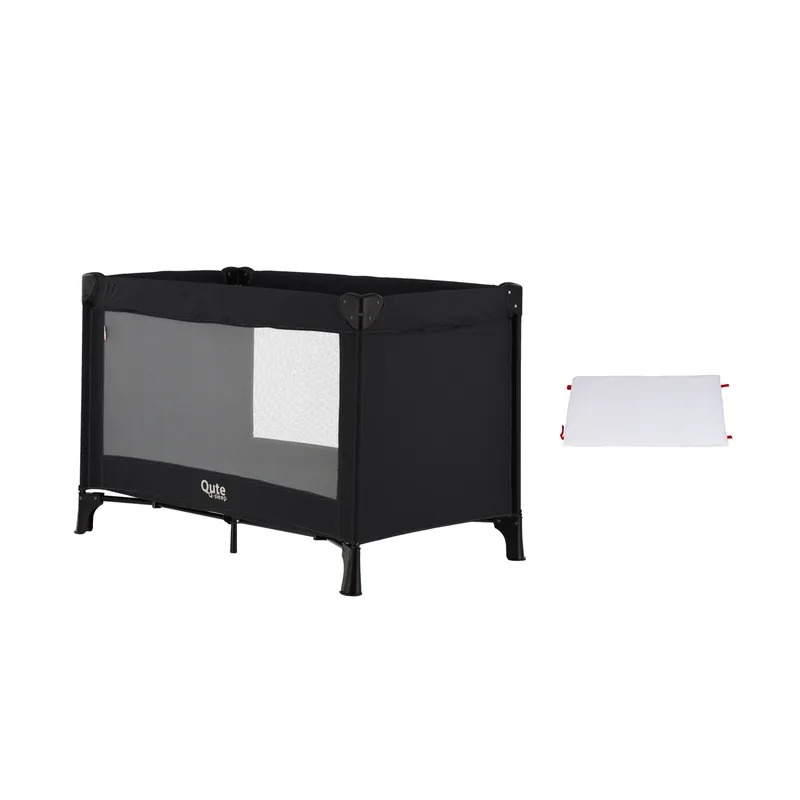 Qute Q-Sleep Campingbett Easyfold + Q-Matti Matratze inkl. Bezug