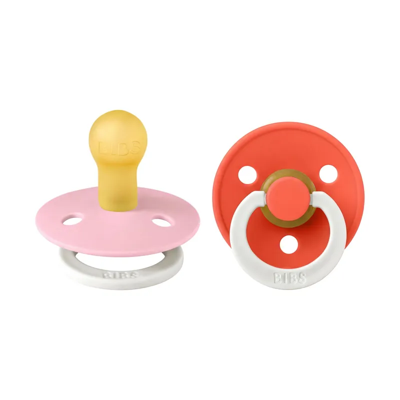 BiBs Glow In The Dark Fopspeen - Rond - 2 Stuks