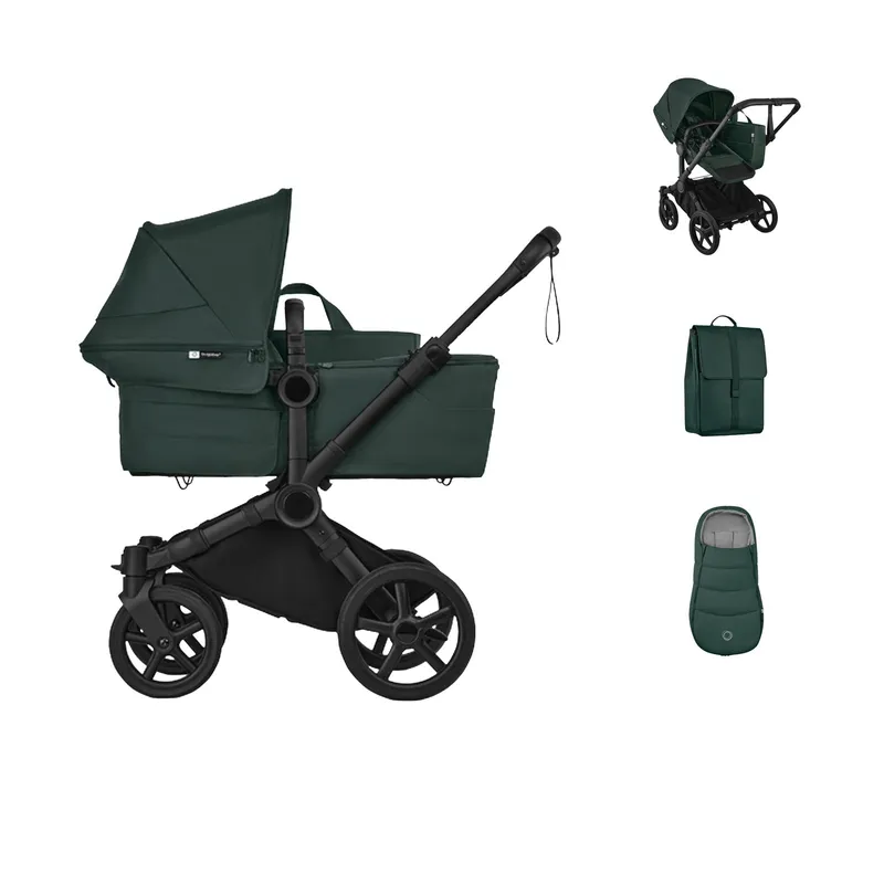 Bugaboo Donkey 6 2-in-1 Kinderwagen - Essentiële Bundel